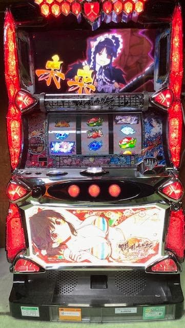 パチスロ実機　S閃乱カグラ BURST UP L4　不要機ボリューム調整付