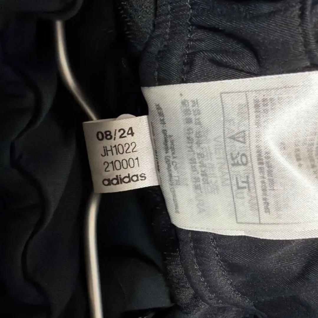 adidas 2024年秋冬モデル アディダス ウォームアップ 黒 上下セット