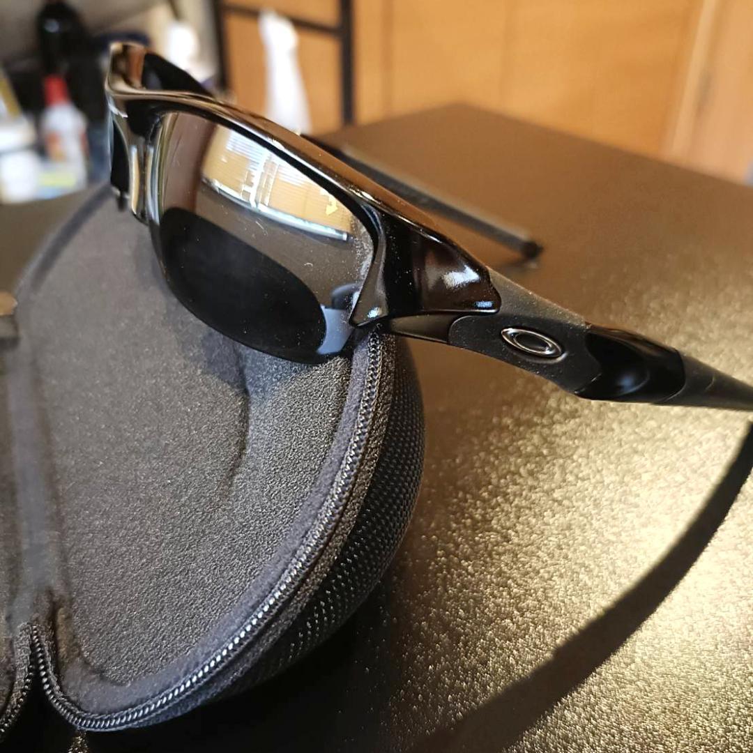 Oakley フラックジャケット サングラス ケース付き