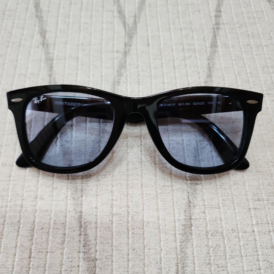 Ray-Ban Wayfarer RB2140-F ブラック ケース付き