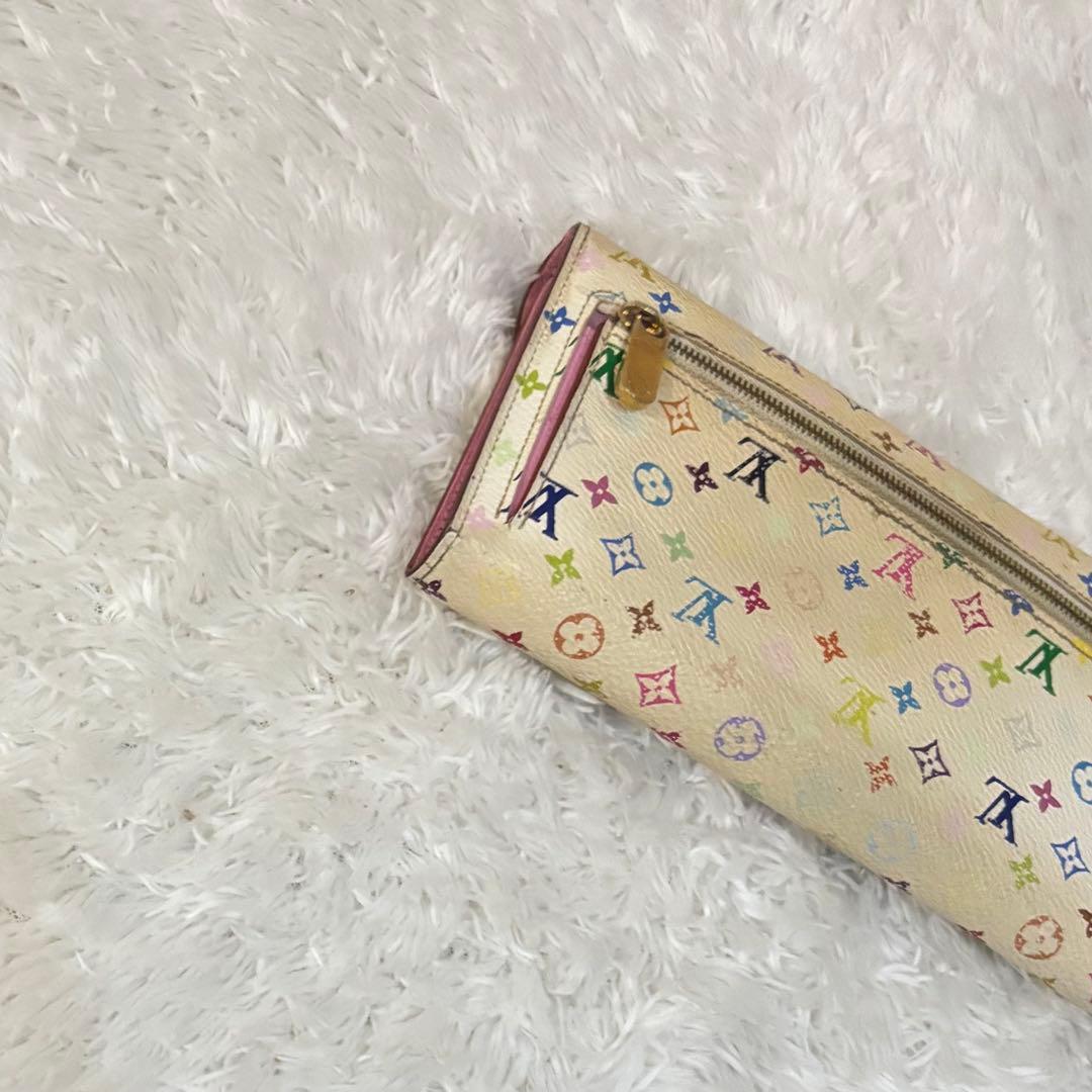 Louis Vuitton モノグラム・マルチカラー 三つ折り財布 M93736