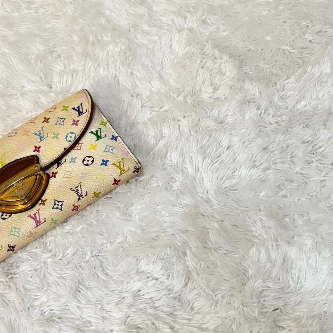 Louis Vuitton モノグラム・マルチカラー 三つ折り財布 M93736
