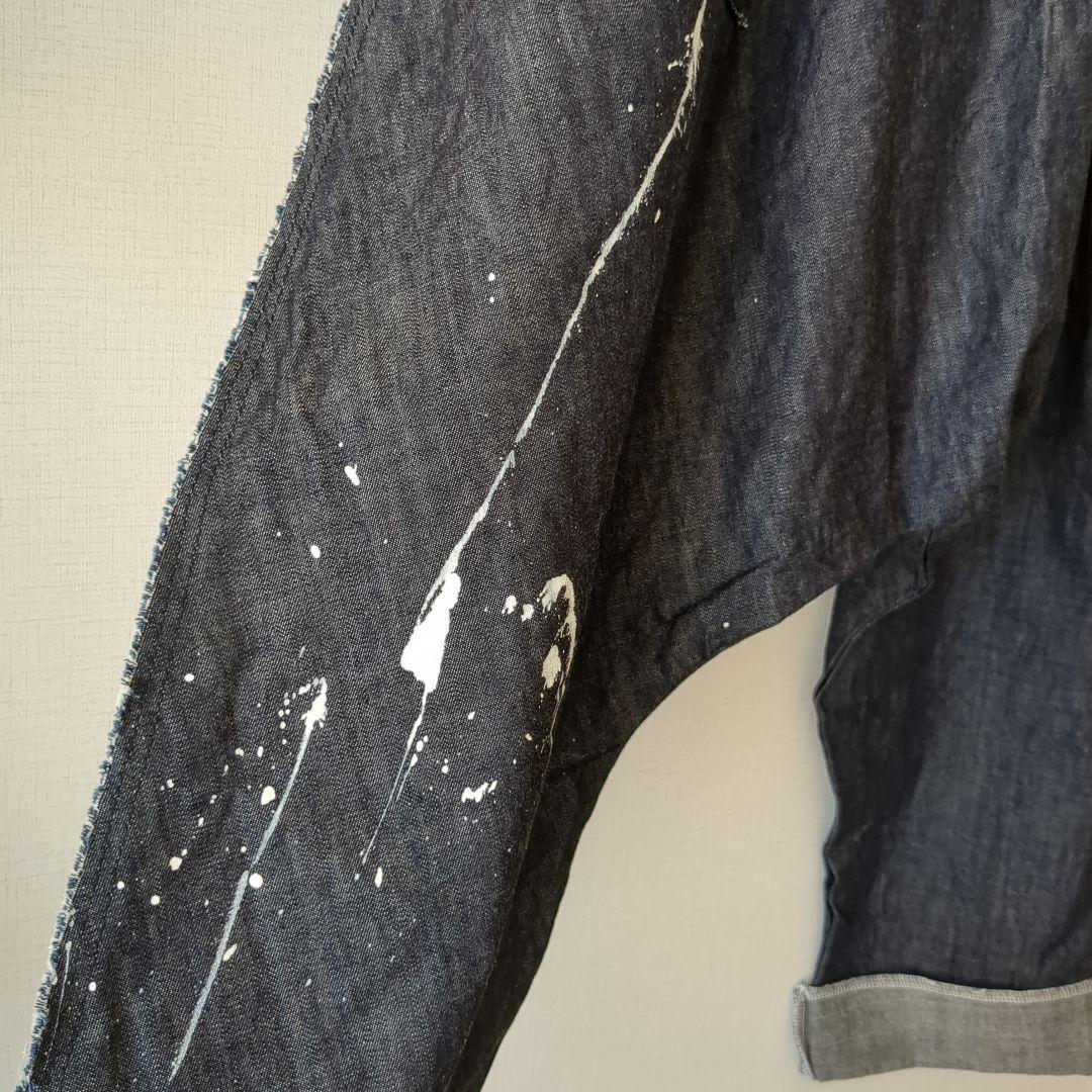 buchy■新品■デニム サルエルパンツ ペンキVer■ブッチー