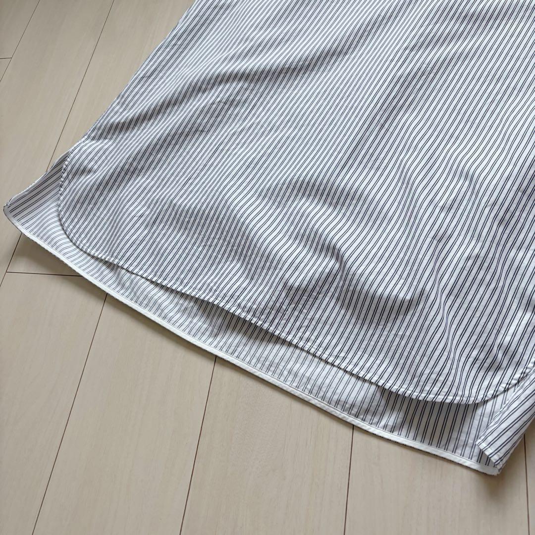 【美品】ティッカ スクエアビッグロングシャツ プルオーバー チュニック 日本製