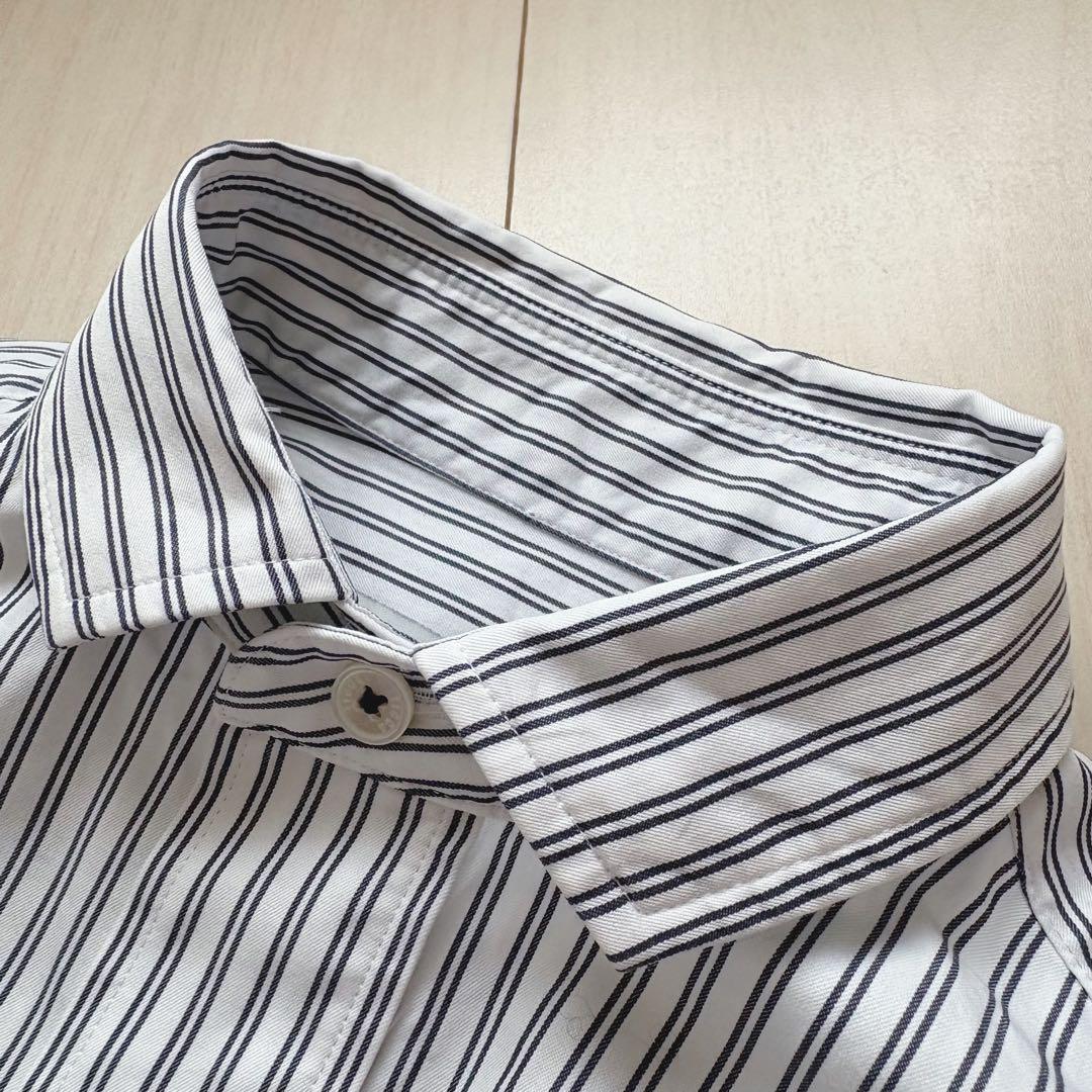 【美品】ティッカ スクエアビッグロングシャツ プルオーバー チュニック 日本製