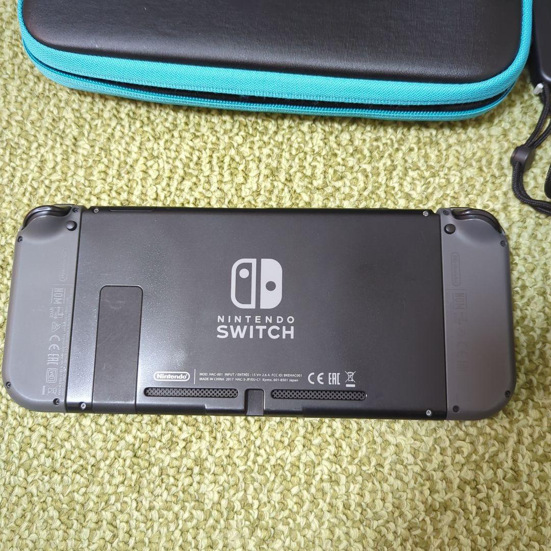 Nintendo Switch 本体 グレー 充実の付属品付き