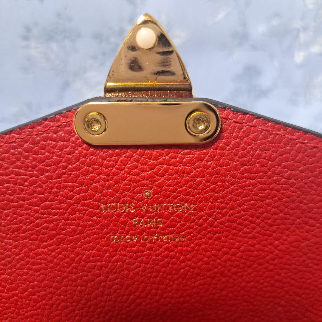 どーなつLOUIS VUITTON モノグラム ポルトフォイユ パラス