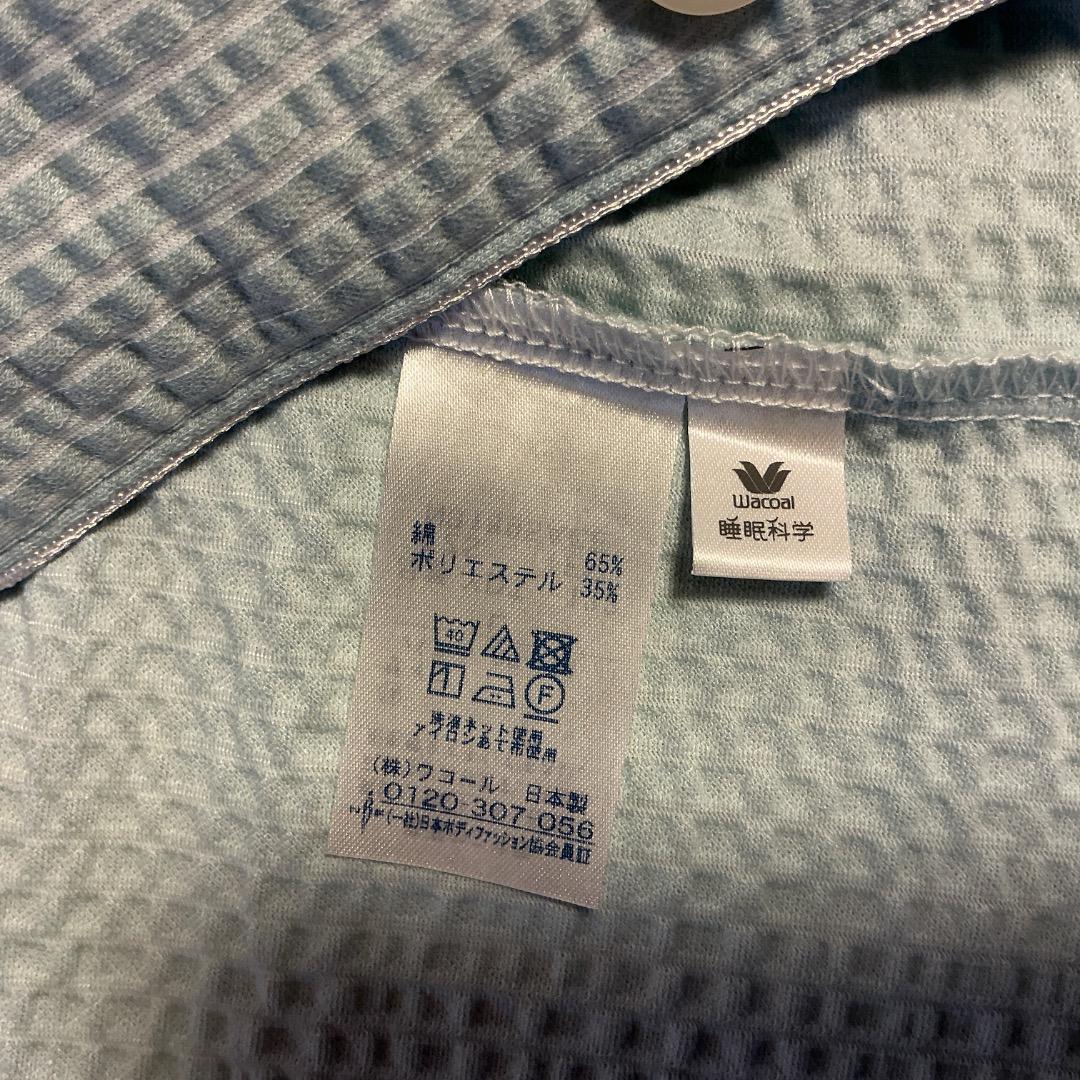 ☆美品☆ワコール睡眠科学　パジャマ　半袖　長ズボン　Lサイズ