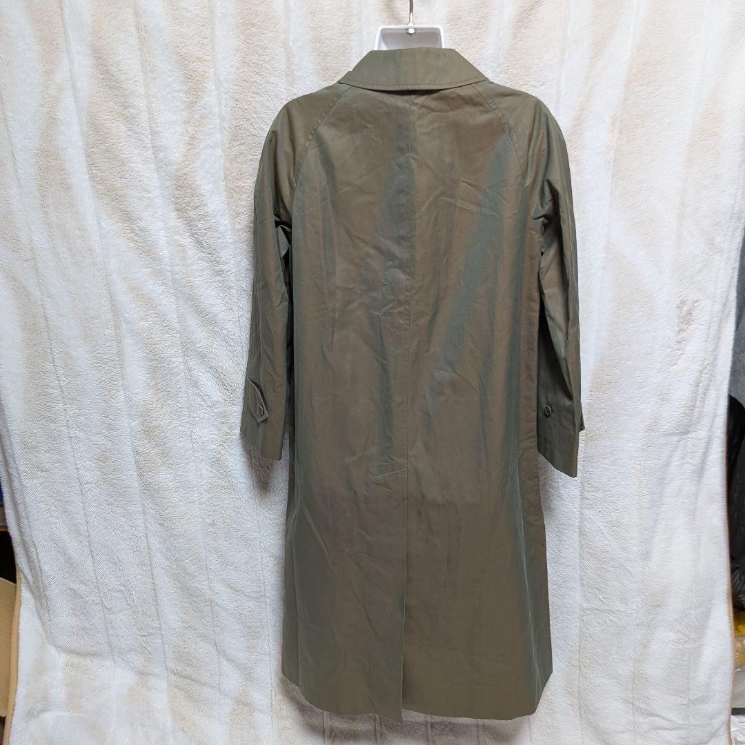 BURBERRY　バーバリー　コート オリーブグリーン（玉虫色）レデース　M
