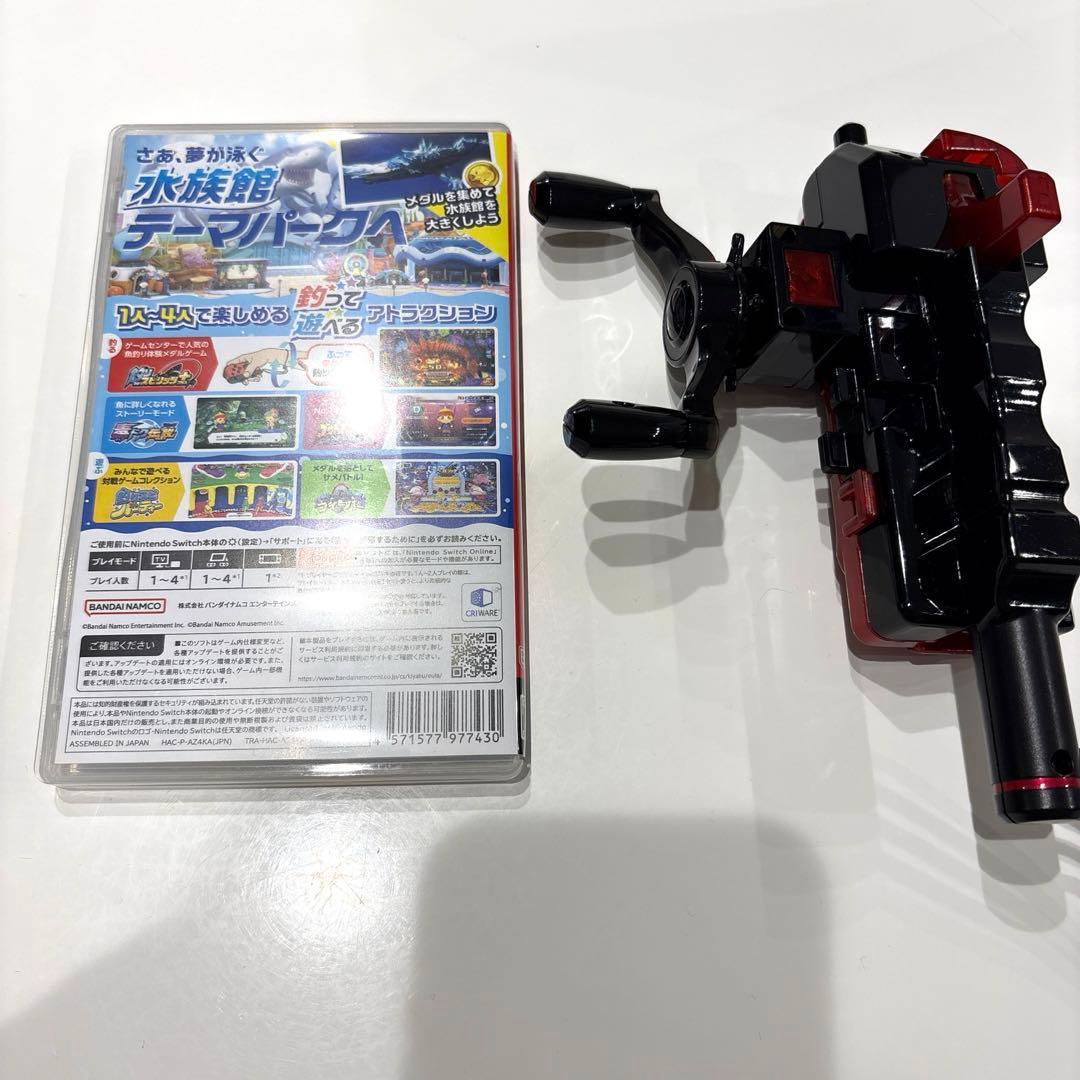釣りスピリッツ　釣って遊べる水族館　ソフト＆専用コントローラー　Switch