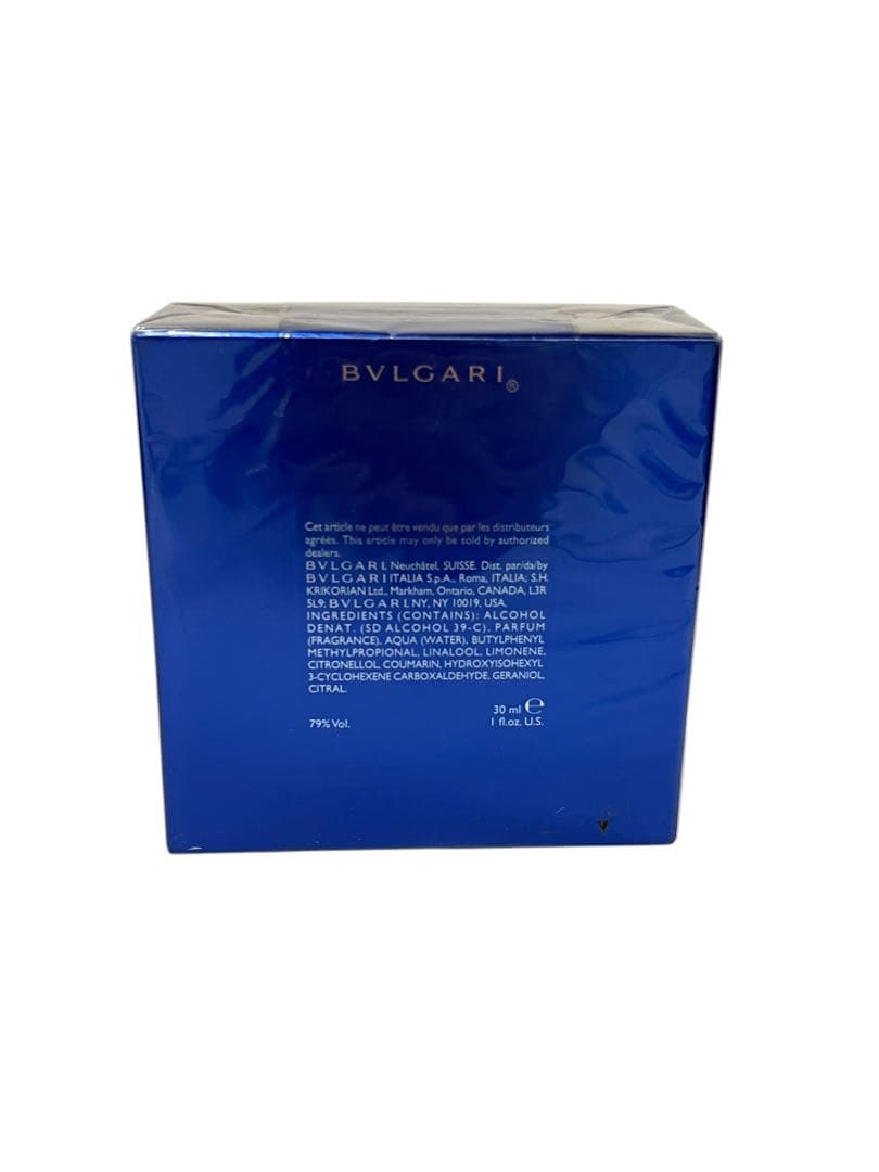 新品 BVLGARI ブルー プールオム オードトワレ 30ml 香水