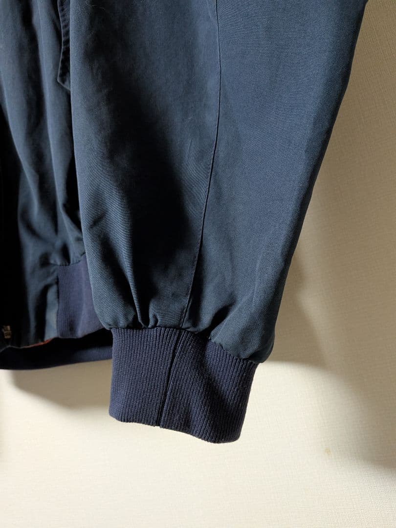 【英国製】BARACUTA G9 OPTIジップ期 ネイビー コットン100%