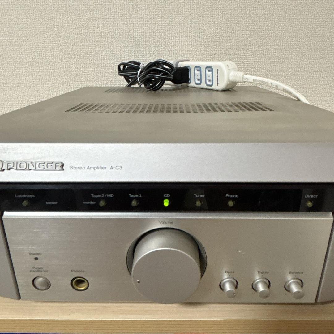 【動作品】Pioneer パイオニア A-C3 プリメインアンプ