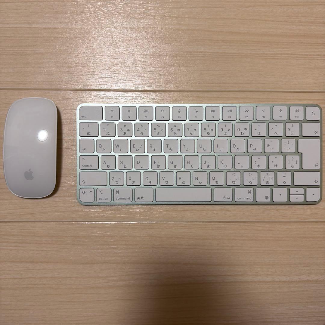 【ほぼ新品】iMac M4チップ 16GB／256GB グリーン