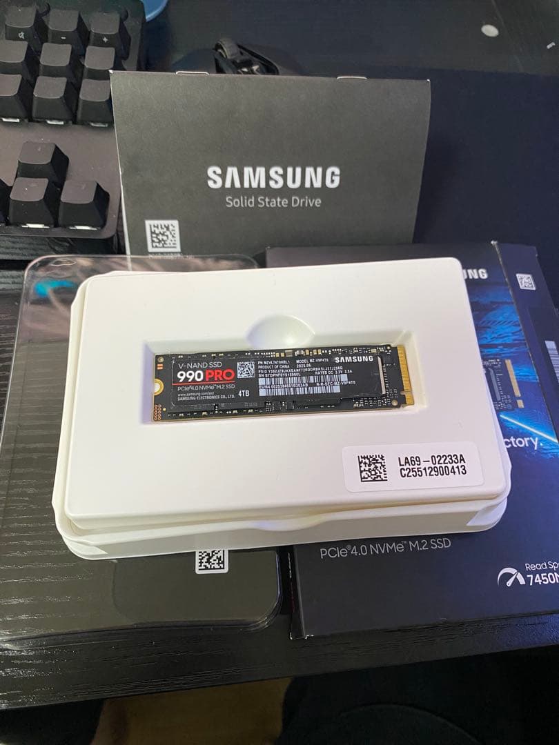 内蔵型SSD Samsung 990 PRO 4TB