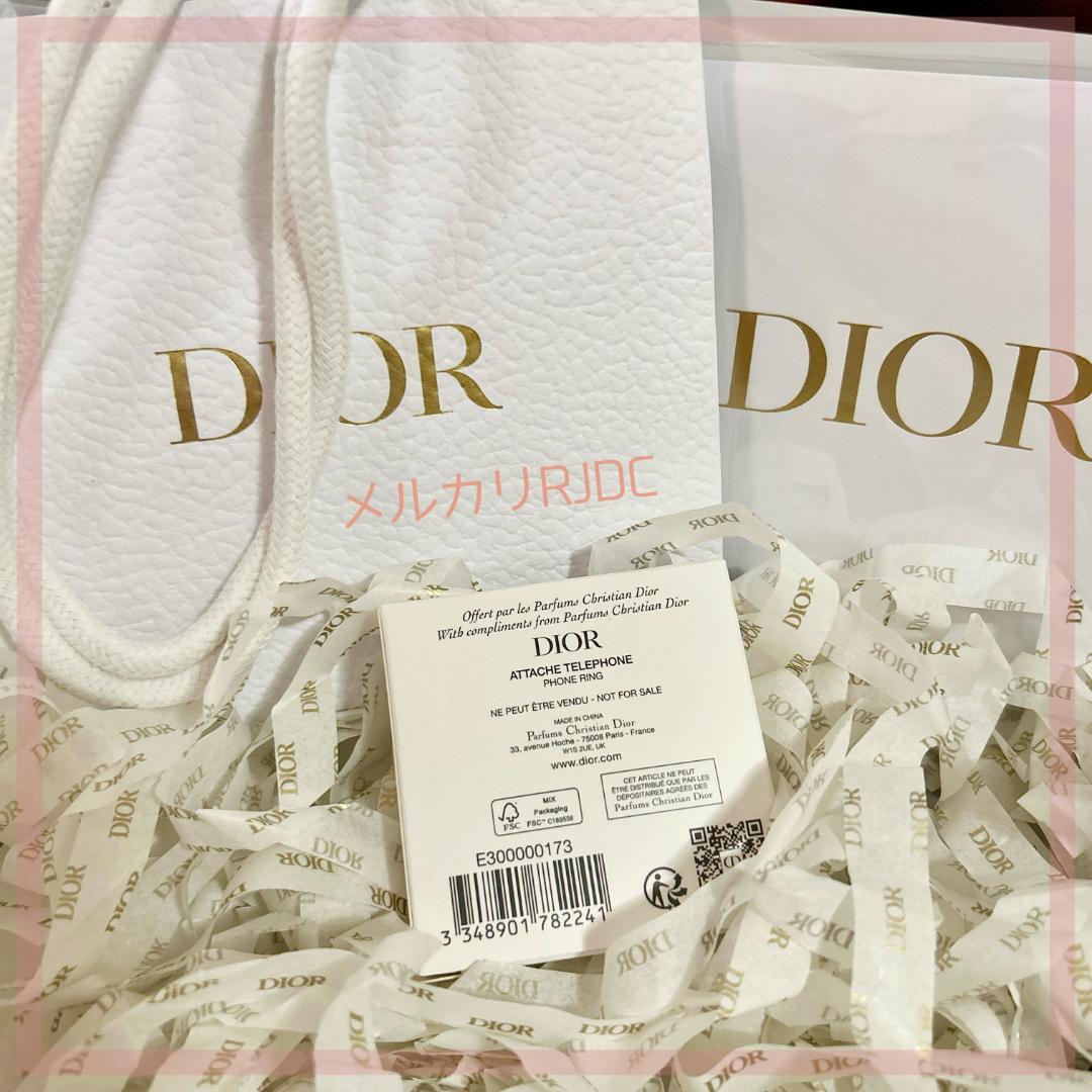 【未開封新品】即完売品✦ 入手困難 DIOR ディオール 吸盤式 フォーンアクセ