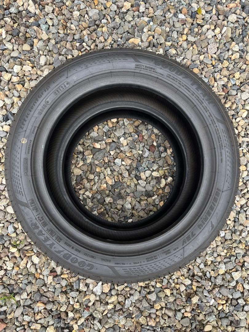 ひ*り様 新品未使用　165/55R14 グッドイヤーEG02 ２本