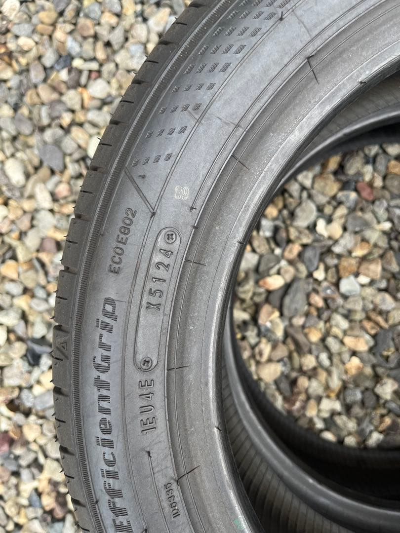 ひ*り様 新品未使用　165/55R14 グッドイヤーEG02 ２本