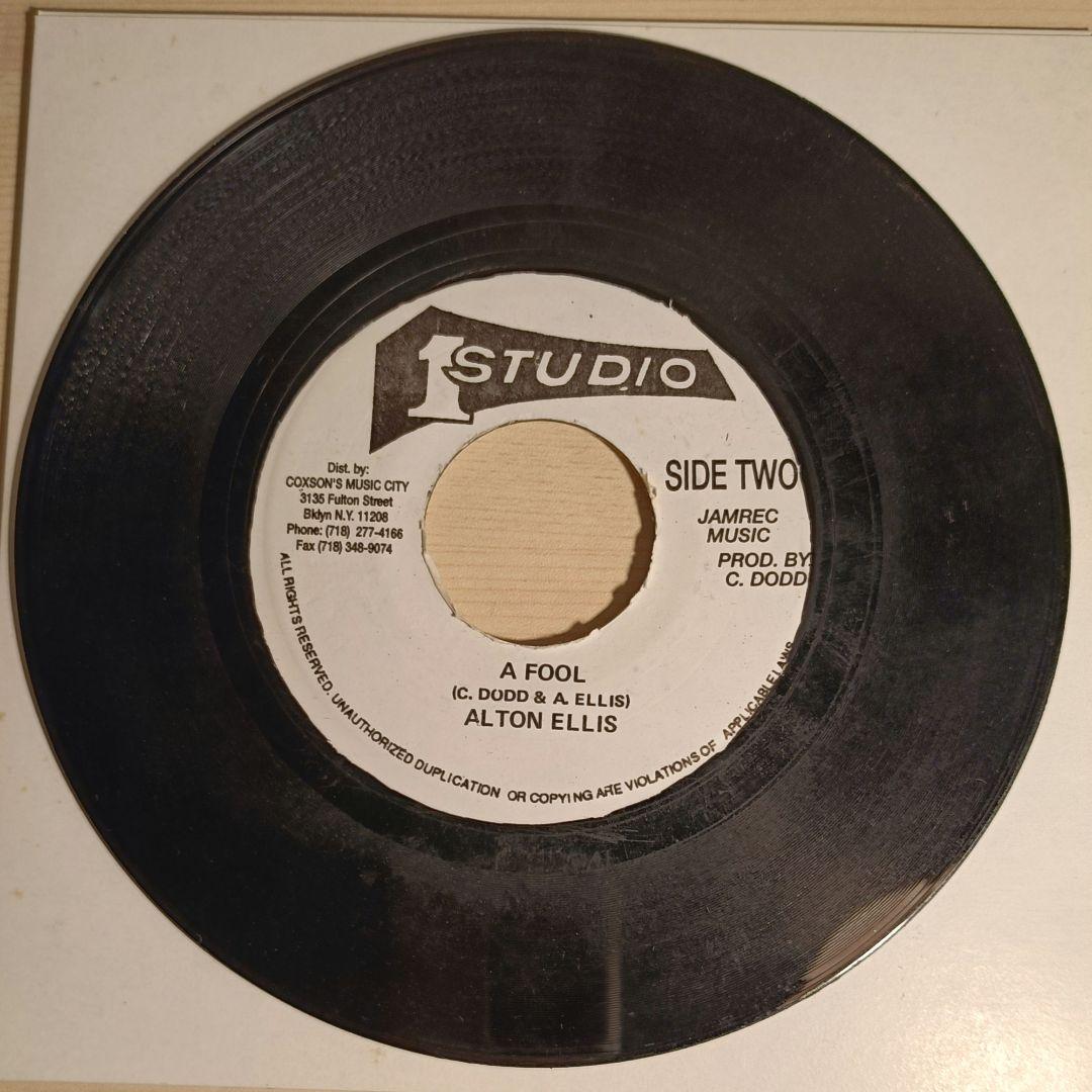 名盤☆レゲエ　７インチ　Alton Ellis /Let Them Try