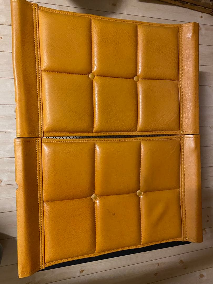 platform rocker カーミットチェア　レザーシート