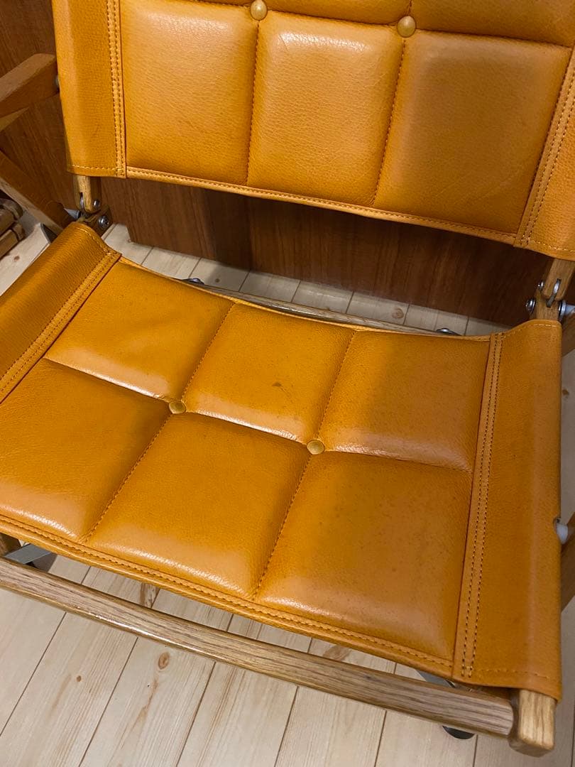 platform rocker カーミットチェア　レザーシート
