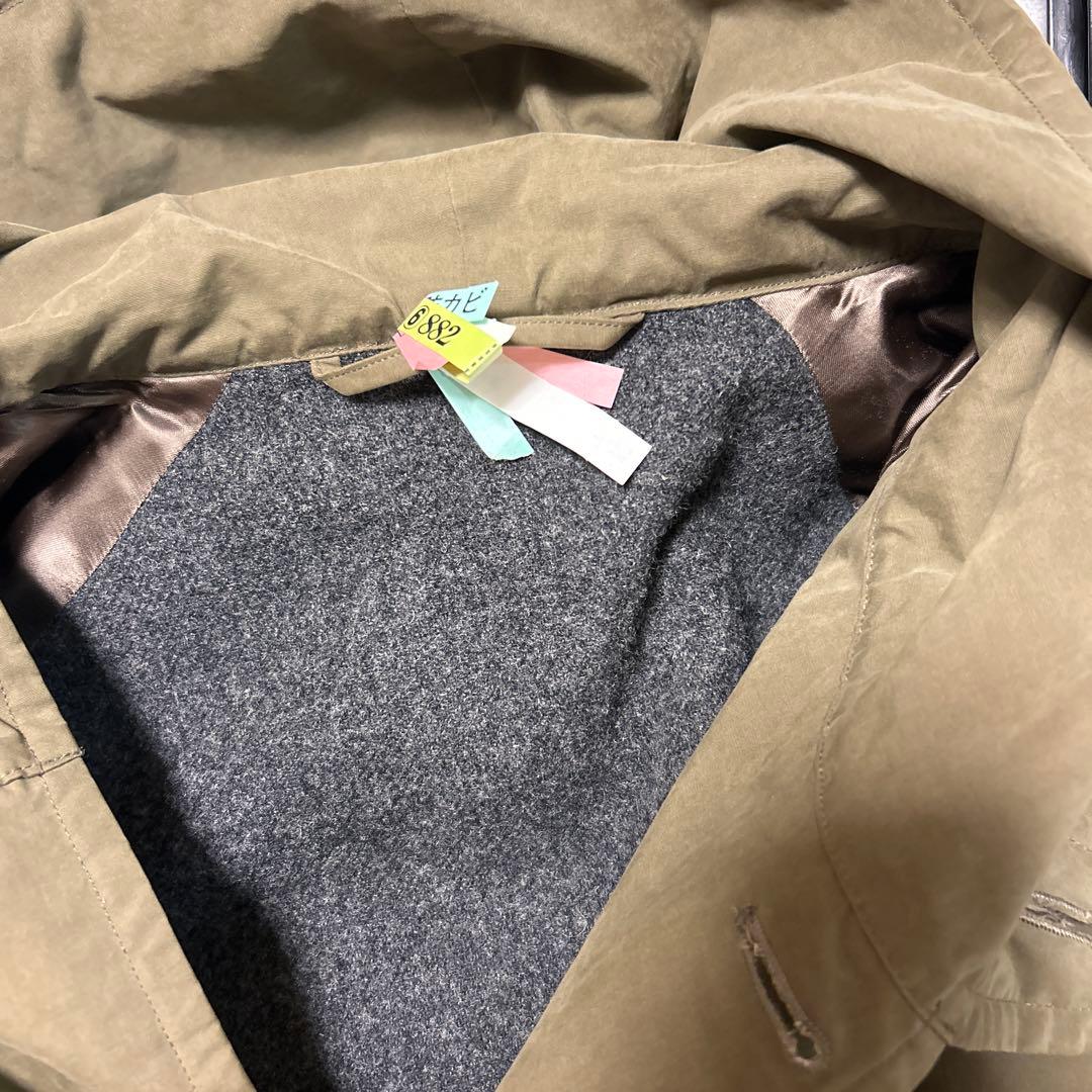 comoli 19aw フーデッドコート サイズ2 クリーニング済