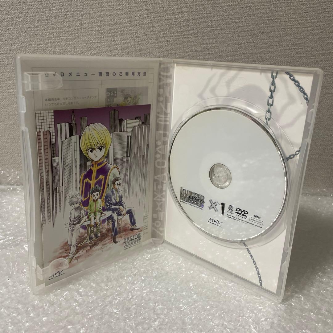 HUNTER×HUNTER ヨークシン編 OVA 全4巻 DVD 全巻収納BOX