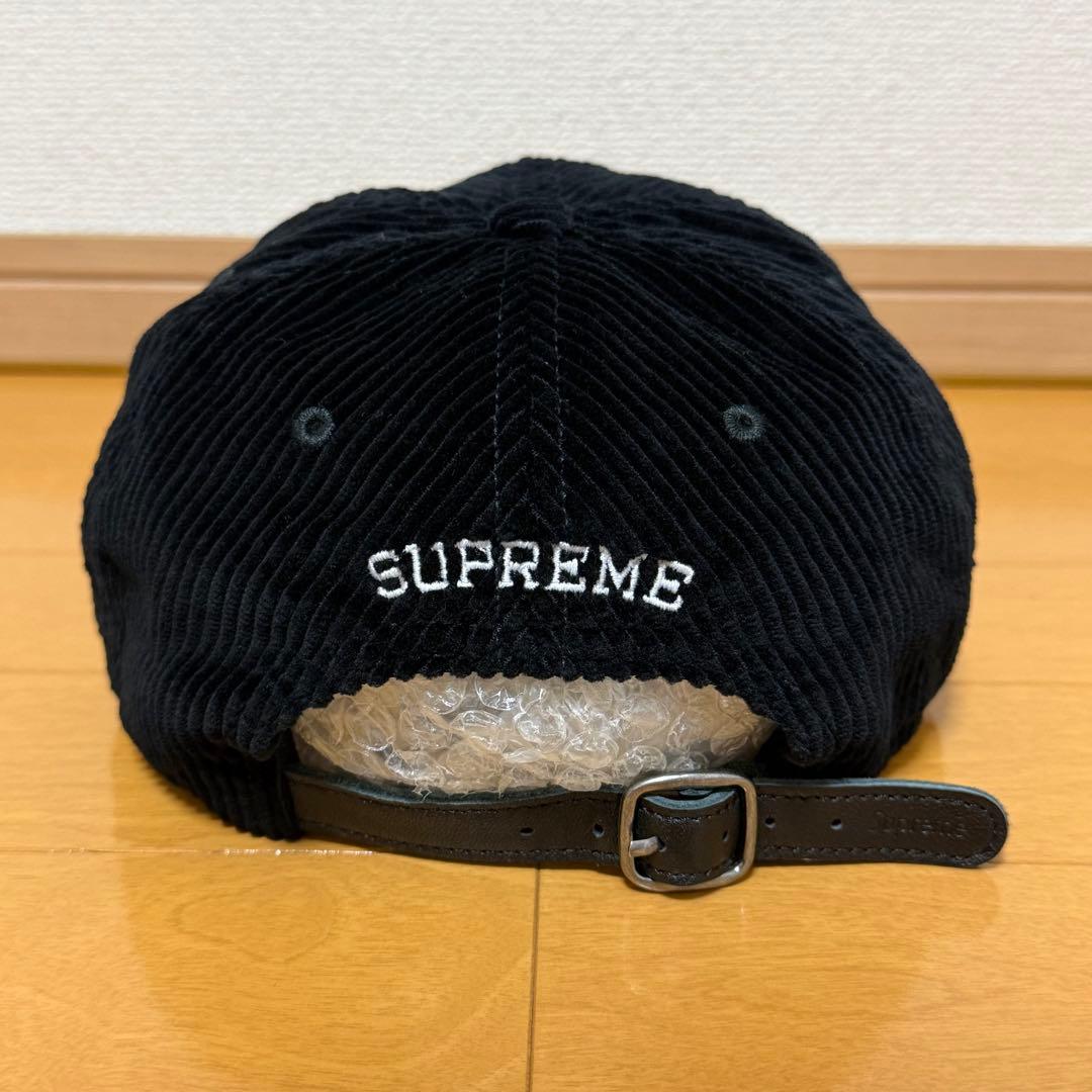 未使用 Supreme Corduroy S Logo 6-Panel 24aw