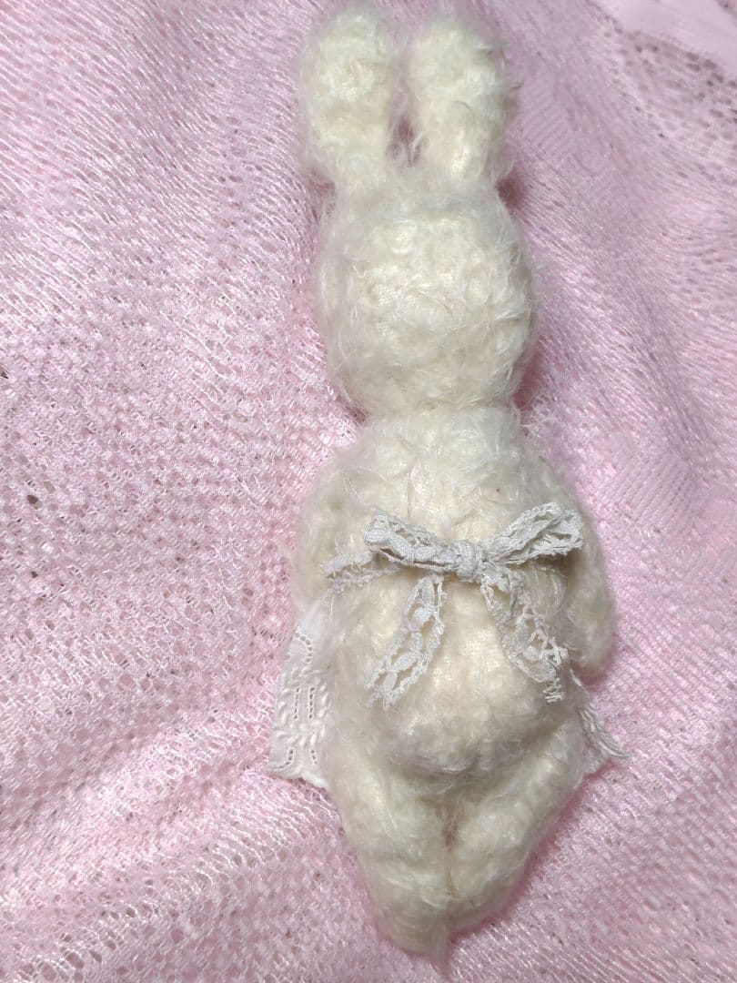 テディベア　うさぎ　ハンドメイド ❁18日迄の価格❁
