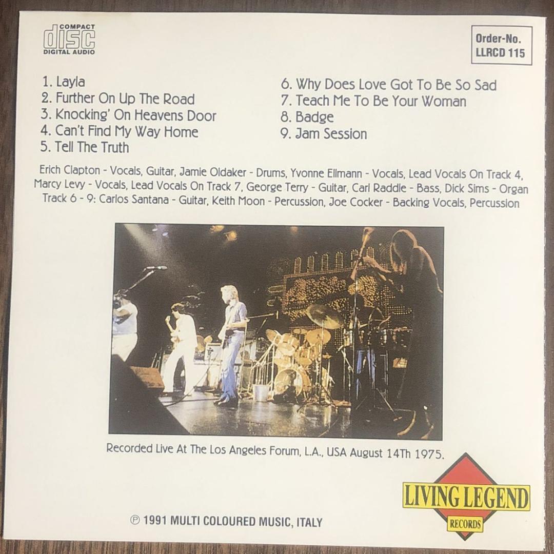洋楽 FURTHER UP ON THE ROAD/ L.A. FORUM 1975