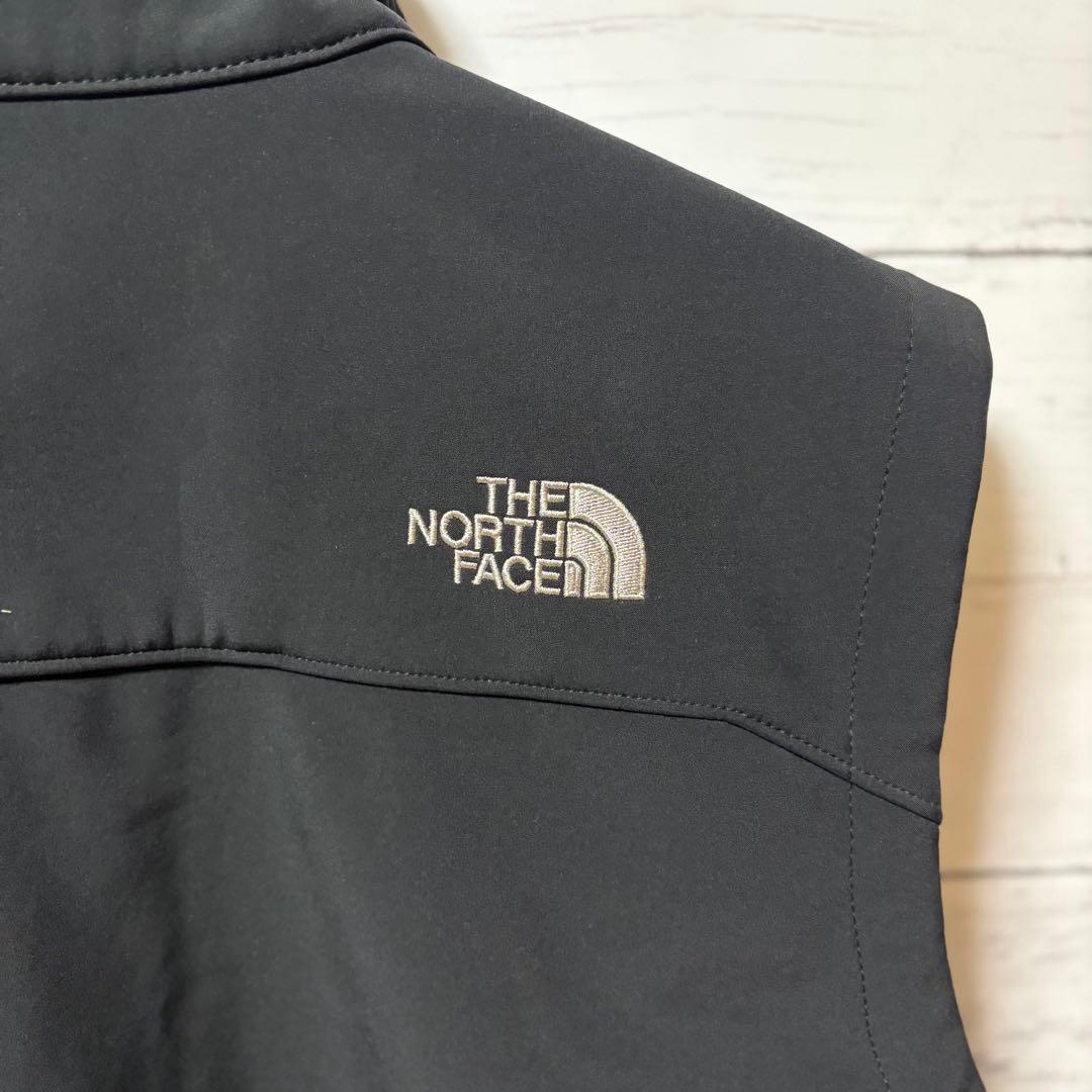 THE NORTH FACE ソフトシェル メンズ L ブラック ベスト