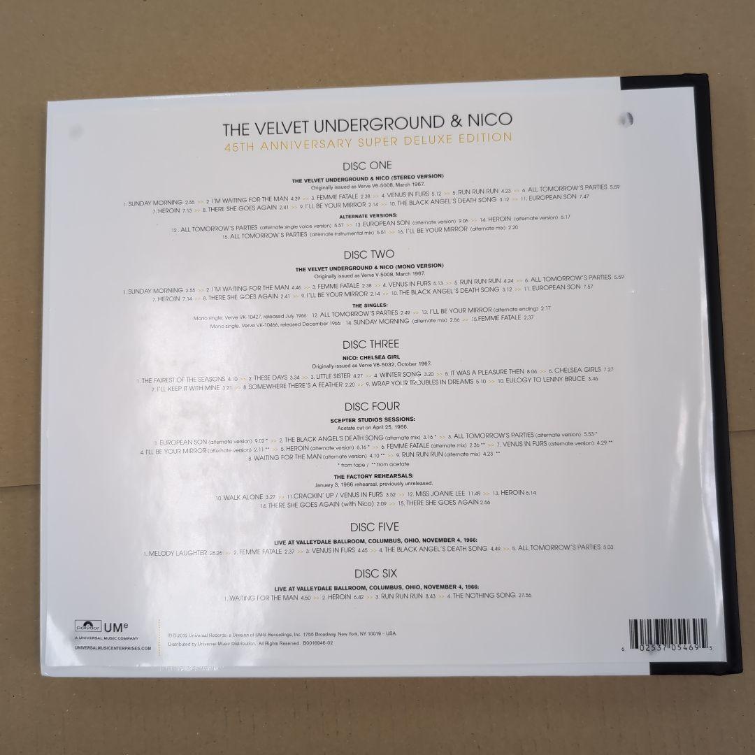 Velvet Underground&Nico 45周年記念 特別限定盤