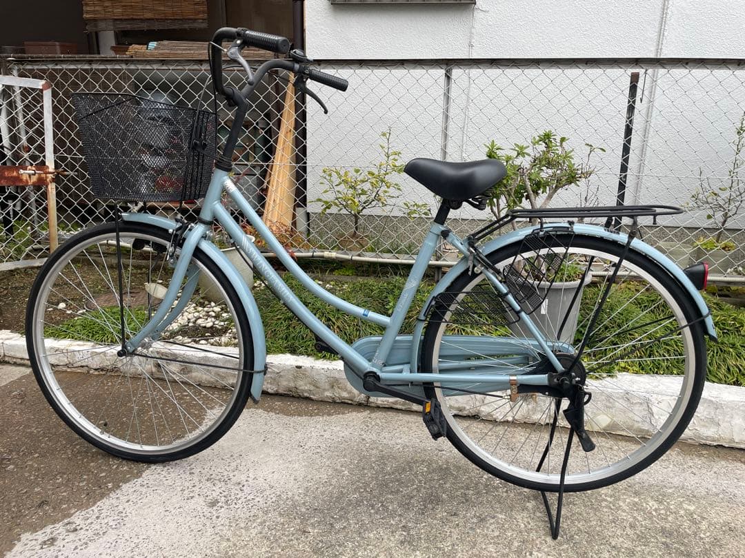 よ*ん様 大阪府柏原市引き取り限定26インチ シティサイクル 鍵付き 通勤通学◎