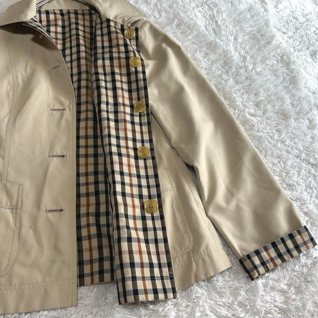 DAKS リバーシブル　コート ジャケット　ハウスチェック柄　英国王室御用達