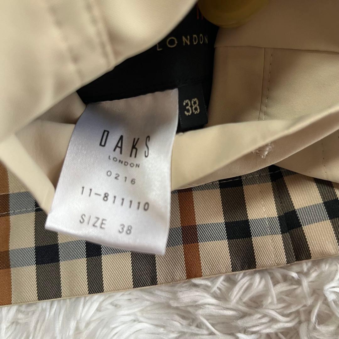 DAKS リバーシブル　コート ジャケット　ハウスチェック柄　英国王室御用達