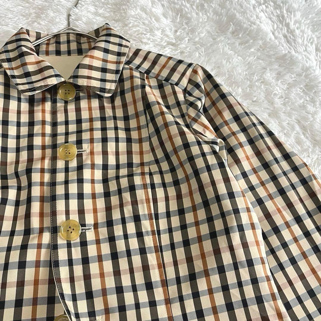 DAKS リバーシブル　コート ジャケット　ハウスチェック柄　英国王室御用達