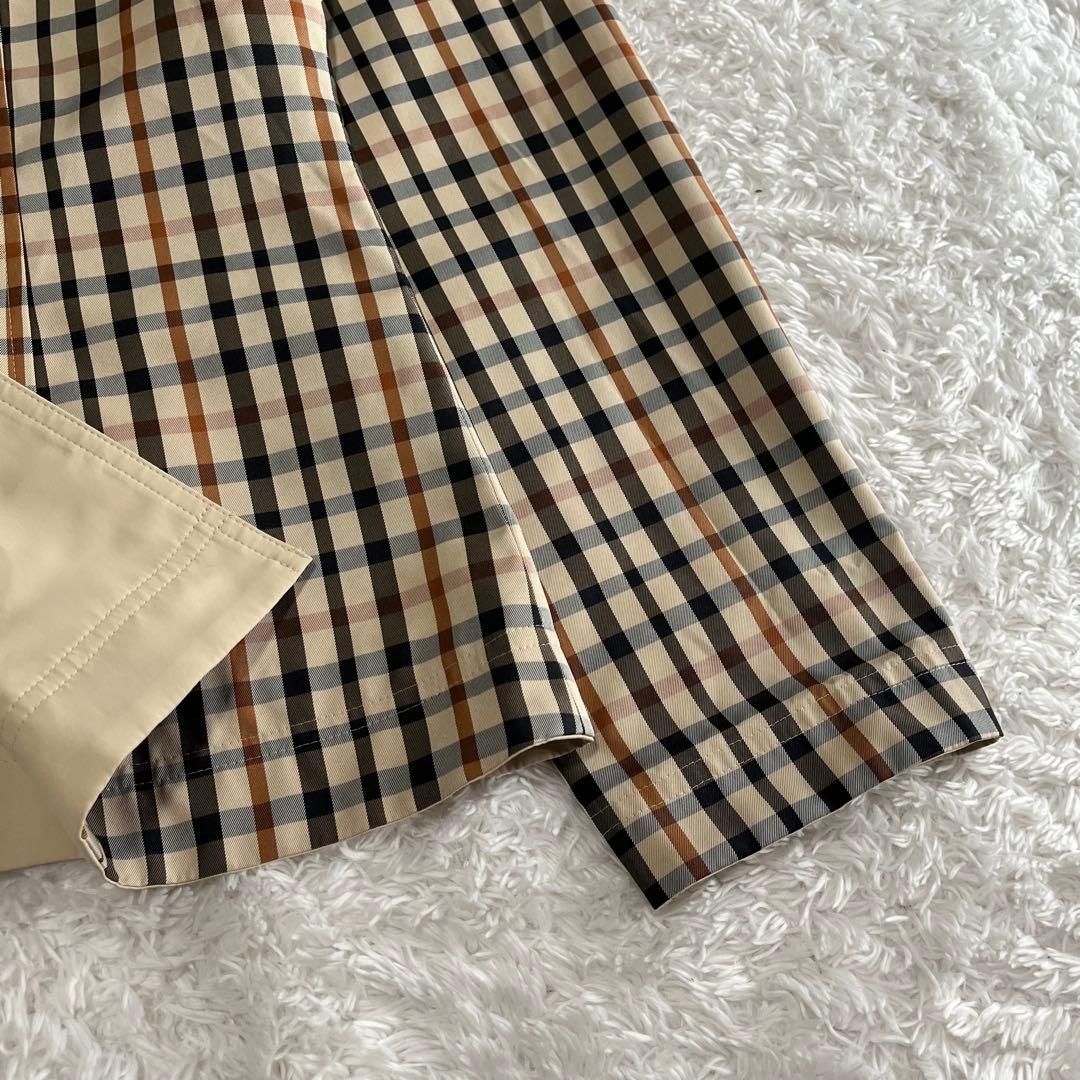 DAKS リバーシブル　コート ジャケット　ハウスチェック柄　英国王室御用達