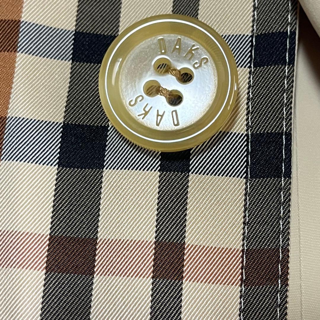 DAKS リバーシブル　コート ジャケット　ハウスチェック柄　英国王室御用達