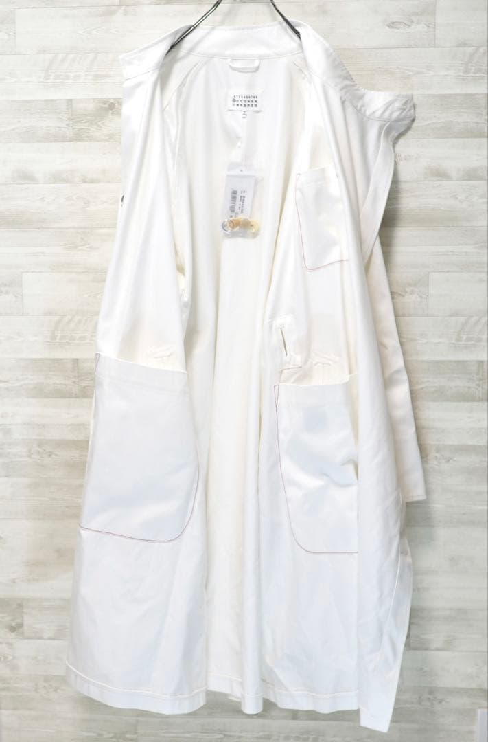 未使用品 Maison Margiela 20AW ドクターコートWht/46