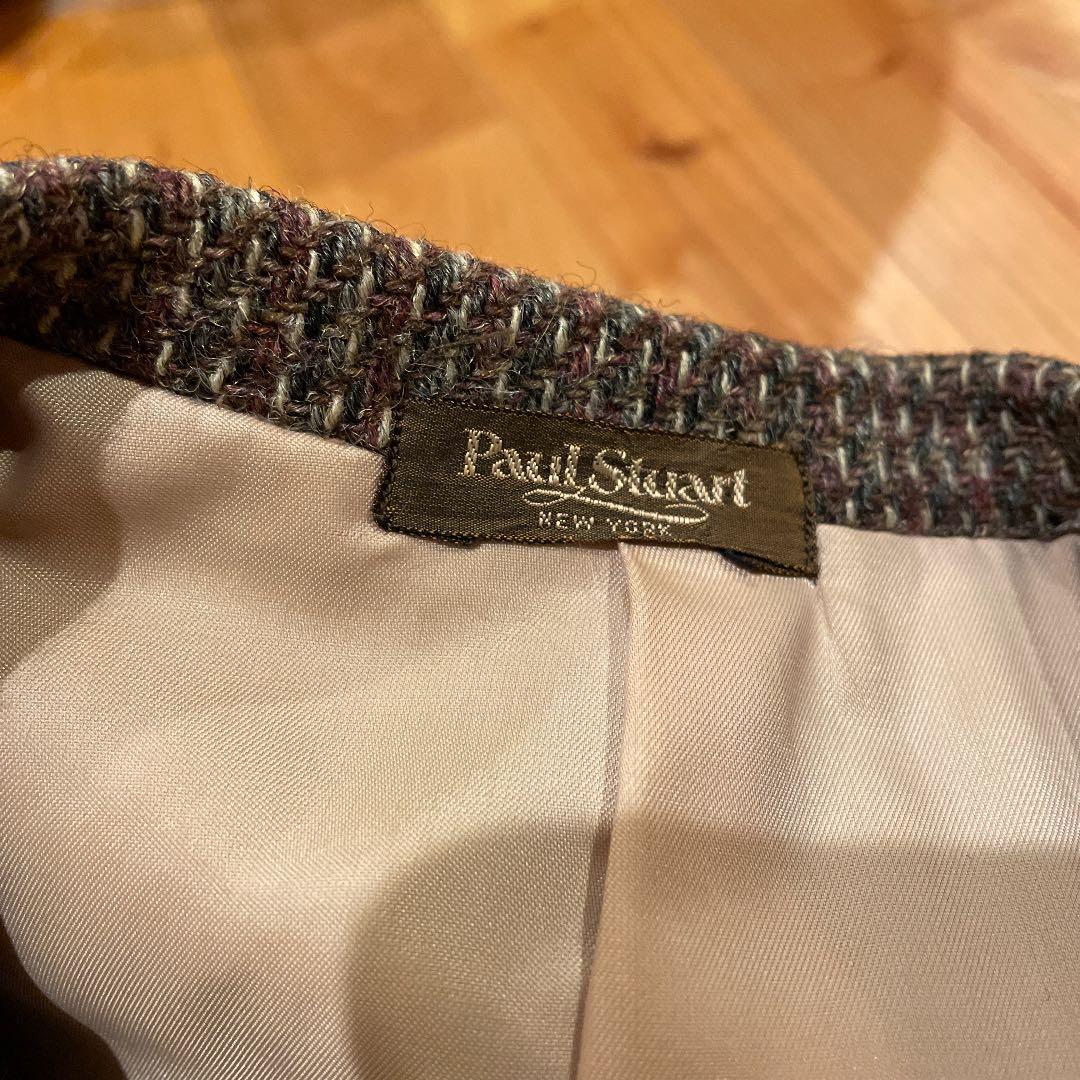 Paul Stuart tweedジャケットとブラウンパンツセット