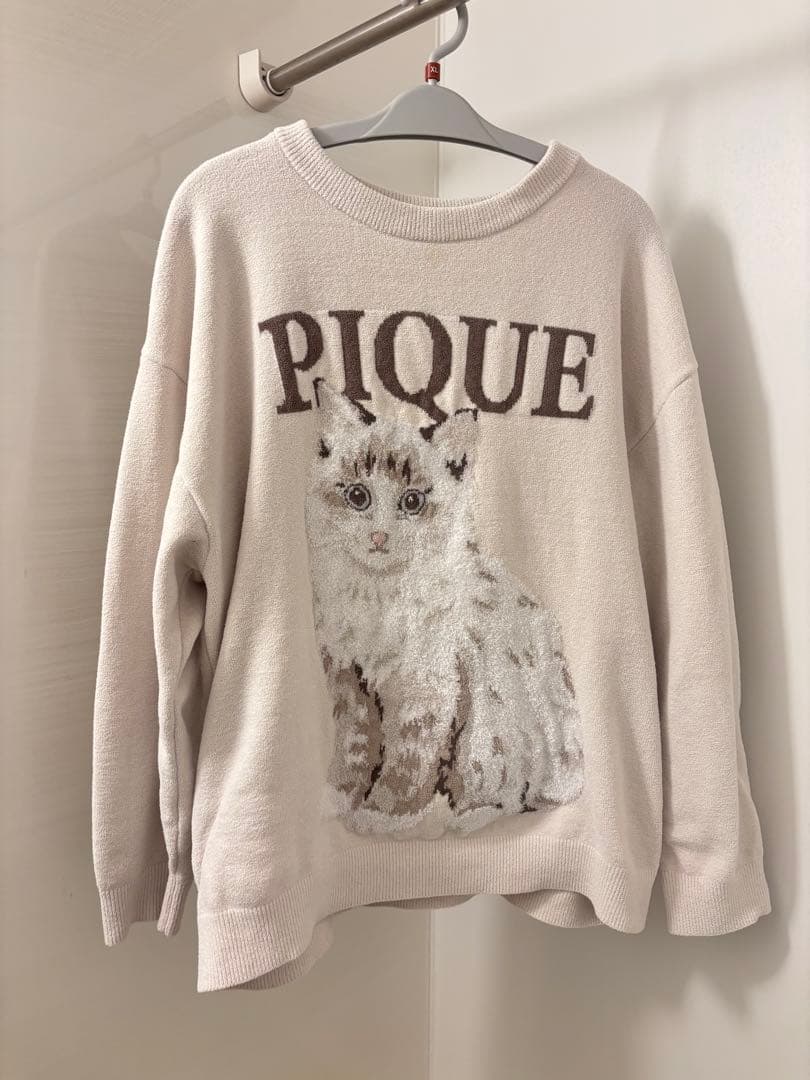 gelato pique CATジャガードプルオーバー ＆ ショートパンツ