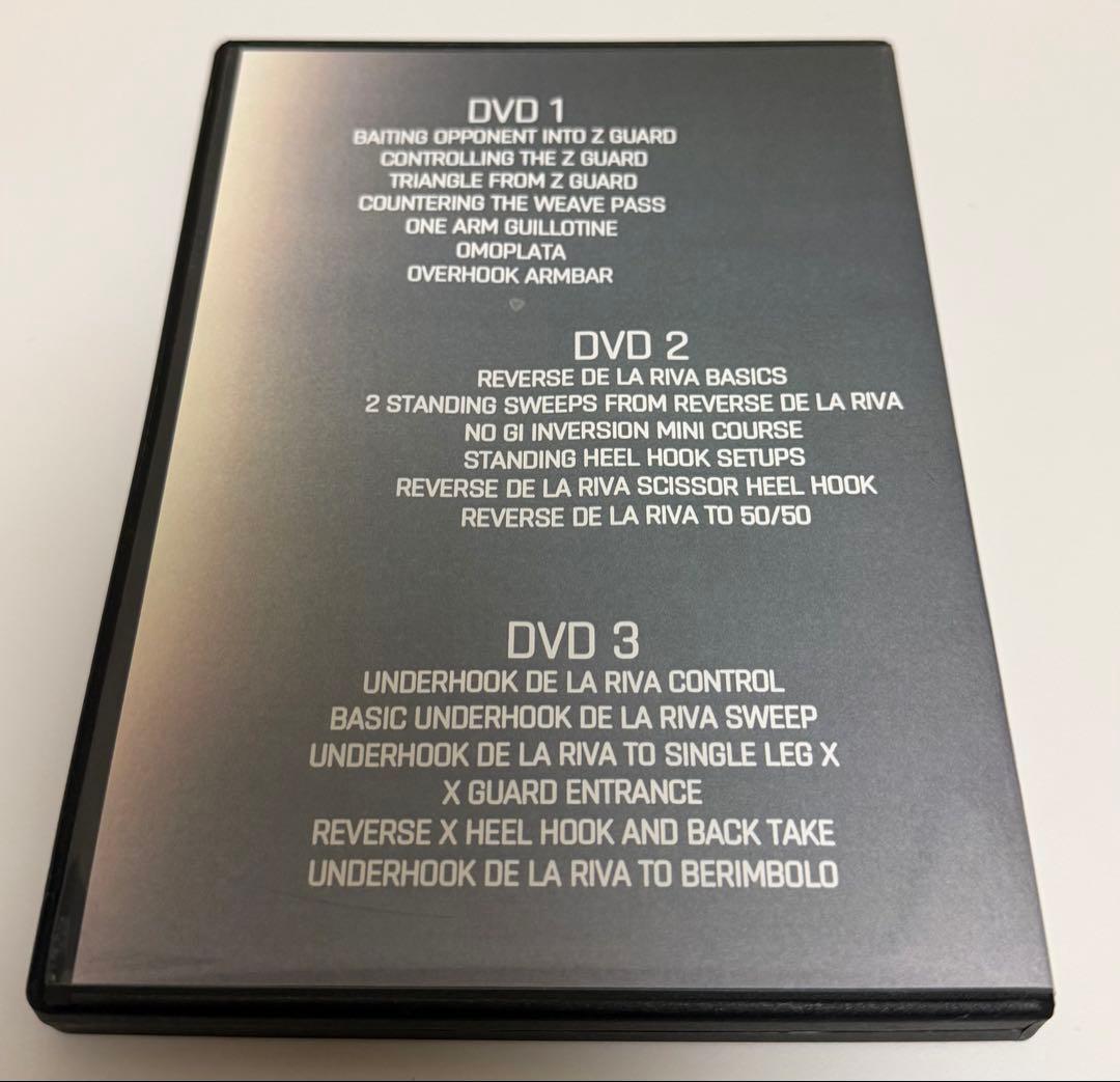 Zガード百科DVD3枚組　クレイグジョーンズ　グラップリング教則DVD﻿