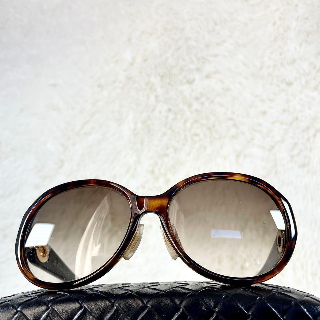 美品　Christian Dior　Diorissimo1FM　べっ甲柄フレーム