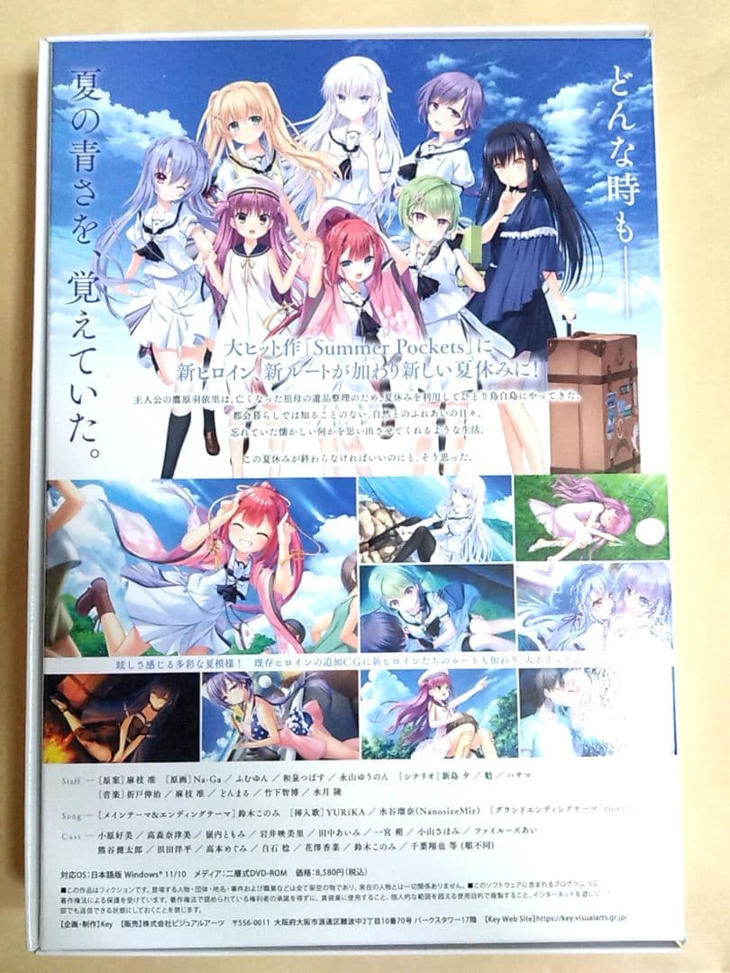 Summer Pockets REFLECTION BLUE PC版 ゲーム本体