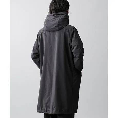 西川ダウン　ナノユニバース　ロングモッズコート　機能中綿