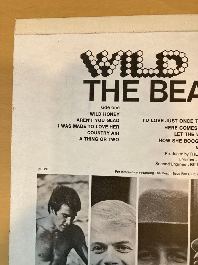 超美品UK orig.◼️BEACH BOYS／WILD HONEY