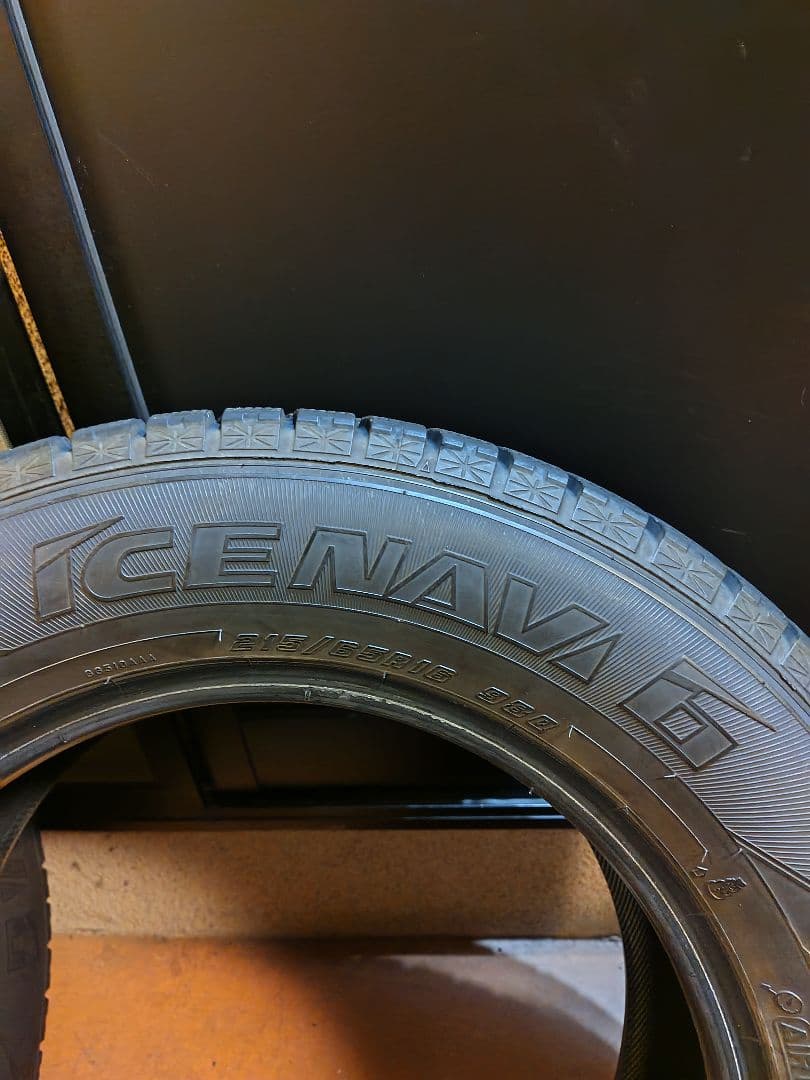 やままさ215/65/R16 グッドイヤー　アイスナビ6 4本　㉒