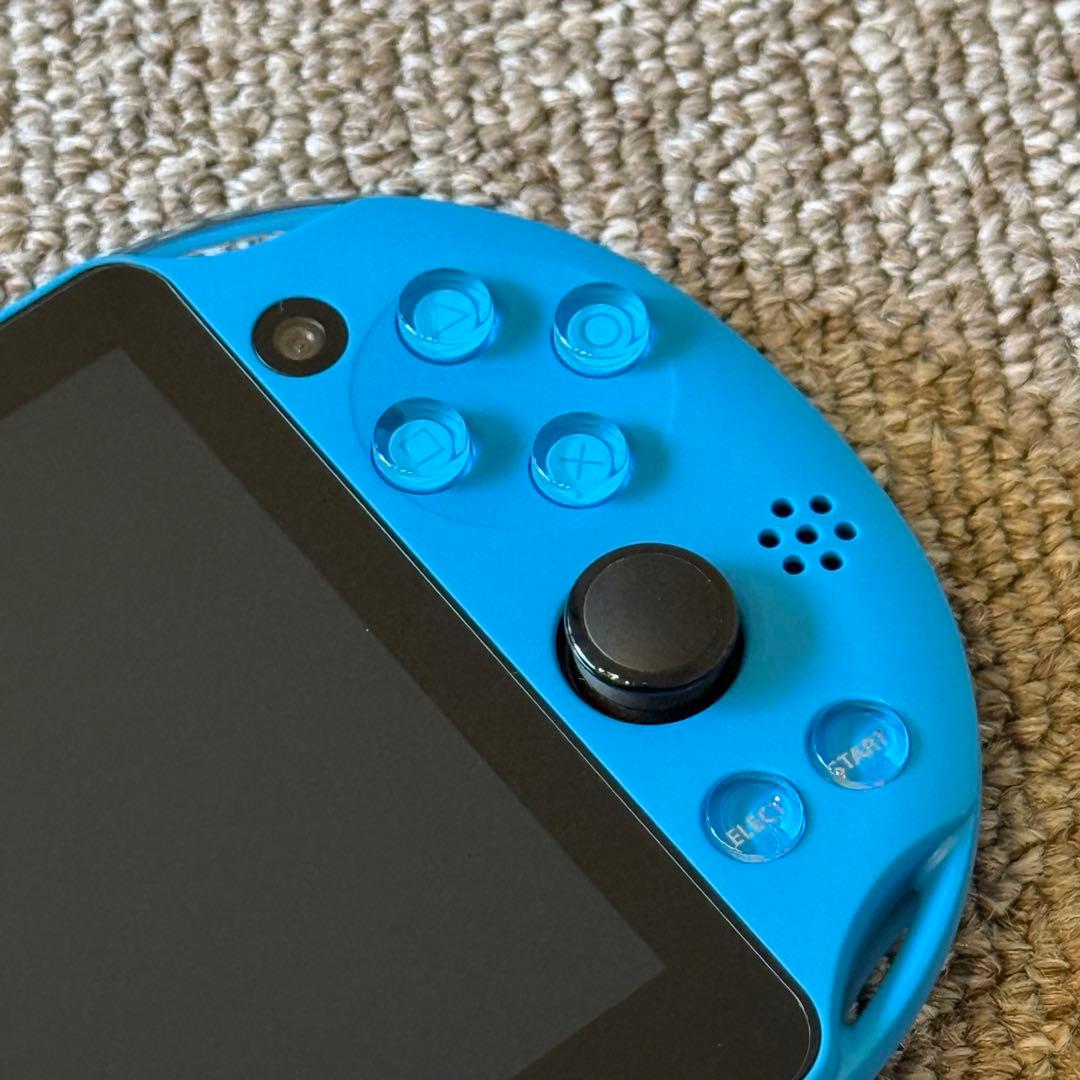 【ほぼ未使用】PSVITA PCH-2000 アクアブルー