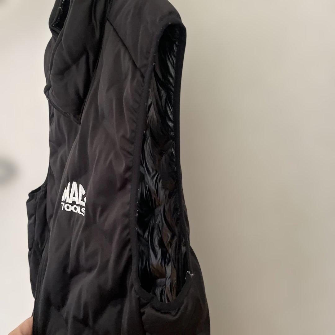 MAT TOOLS 黒 ダウンベスト