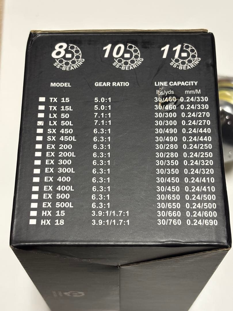 GOMEXUS LX50 ベイトリール 7.1:1 ゴメクサス